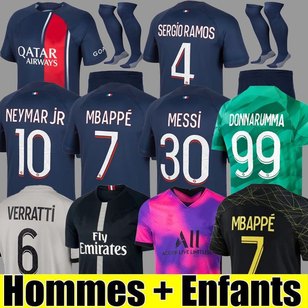 

maillot de foot soccer jerseys 18 19 20 21 22 23 24 2023 2024 mbappe hakimi shirt men kids hommes enfants verratti marquinhos kimpembe fourt, Black;yellow