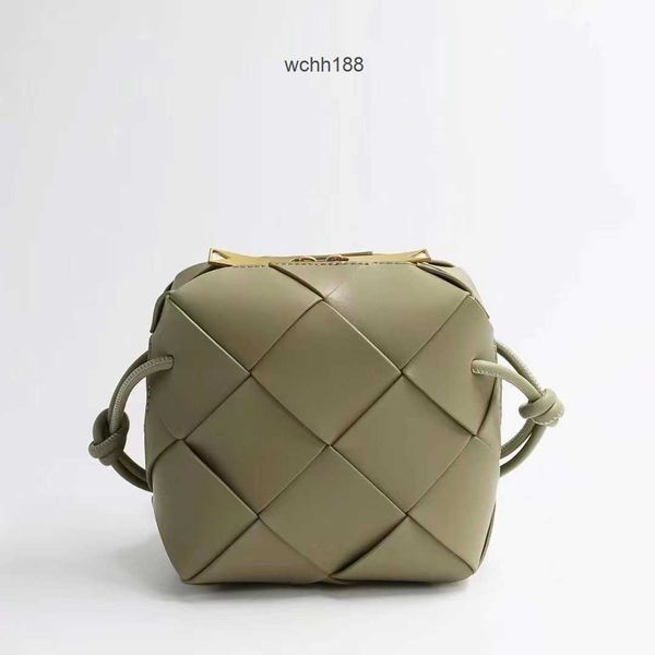 

lingge cross leather bag small girl bottegas camera cassettes evening body handbags bags crossbody green 2023 woven designer box square iebt