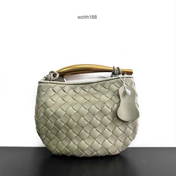 

leather bag strap venetas bags 2023 bottegas sardine purse weaves metal handbag for high-end designer cowhide casual girl portable women&#03
