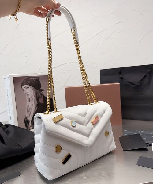 

leather shoulder bags women fashion bag designer genuine leather bag lady cross body slp messenger bags 26cm
