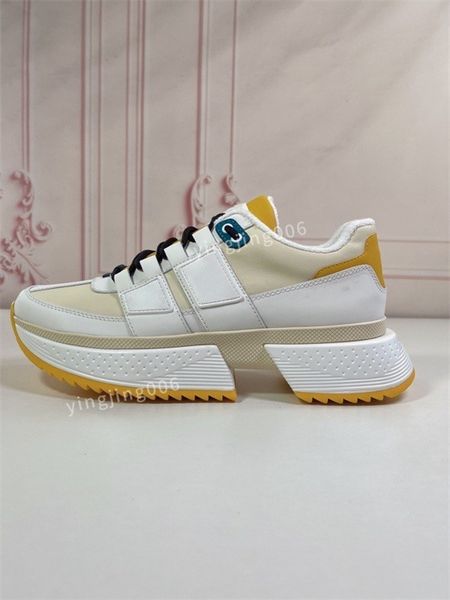 

women designer sneaker casual shoes leather sneakers embroidered stripes white shoes flat platform walking sports trainers2023, Black