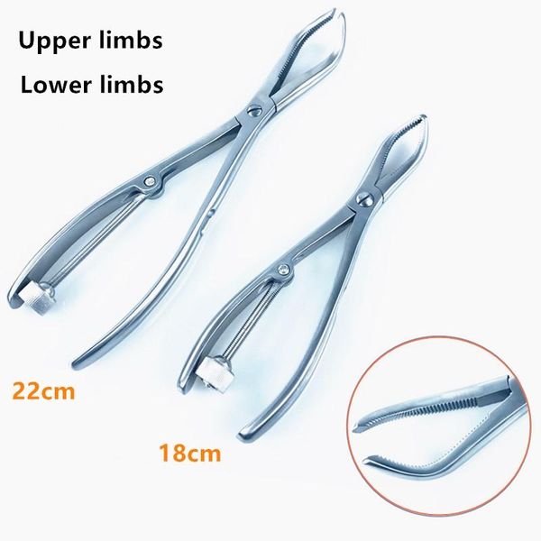 

tools upper/lower bone reduction forceps serrated jaws veterinary orthopedic instruments