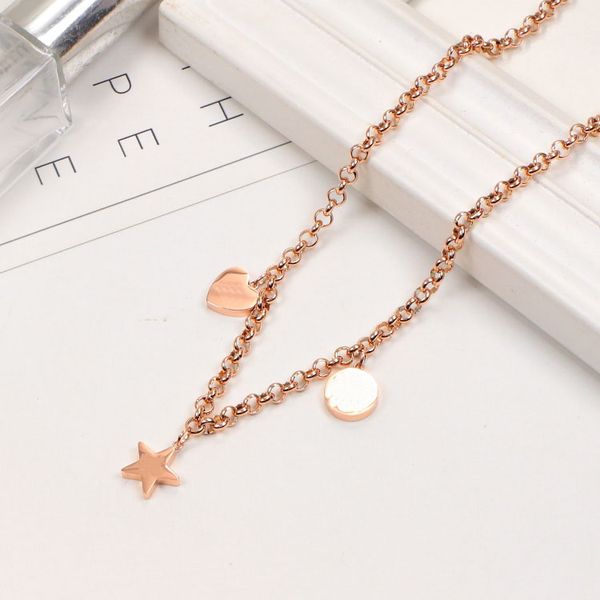 

brand designer pendant necklaces ggity trend luxury women fashion jewelry metal letter double g logo crystal pearl for woman men necklace, Silver