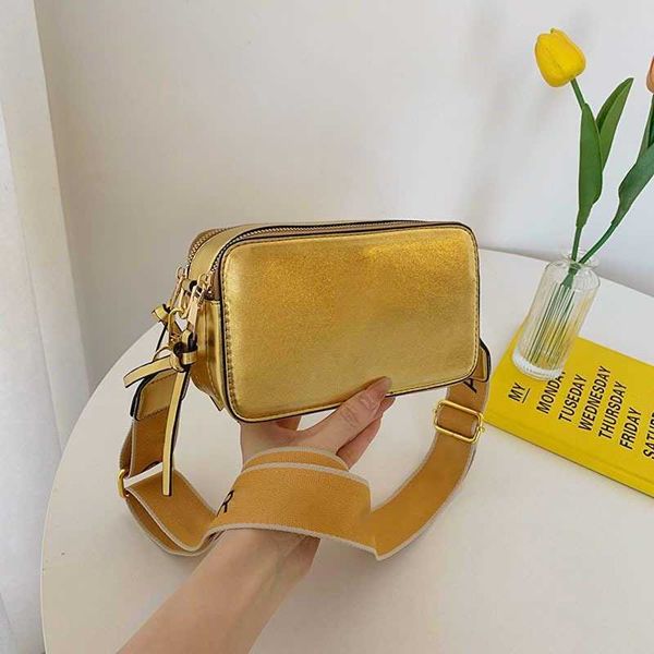 

new letter marc camera bag designer crossbody bags women mar snapsshoulder bags leather handbag luxury m wide strap fashion j single designe