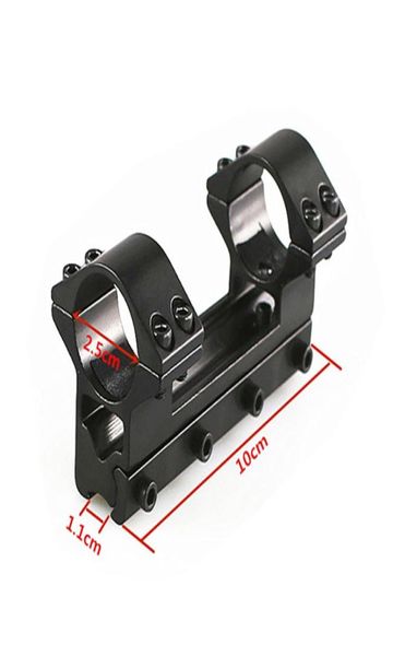 

tactical diameter 254mm one piece double ring high rifle scope mount seethru rail with 11mm weaver8323122