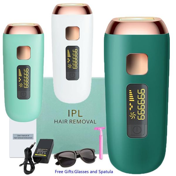 

epilator 9999999 flash laser epilator ipl hair removal facial permanent lcd women painless body threading machine leg pulsed device