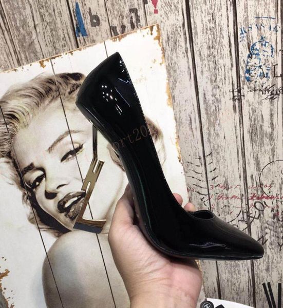 

women dress shoes fashion genuine leather heels lady wedding shoe6501242, Black