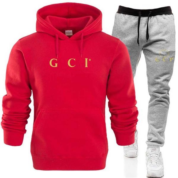 

brand clothes men's and women's tracksuits hooded sports jogging suit men's shirt jacket 001 yngc wq61 hz4m, Gray