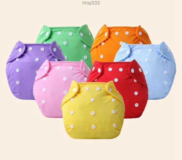 

uza2 10pcs baby cotton water proof soft diaper nappies cover reusable washable size adjustable spring summer autumn winter button diapers yt