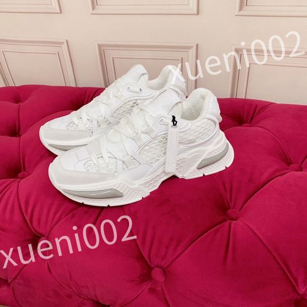 

2023 casual shoes women shoe leather fashion sneakers lace up comfort pretty designer trainers for daily life mens sneakers, Black