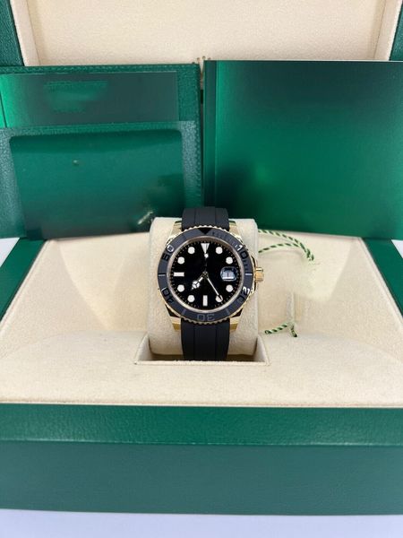 

gs new watch strap luxury wristwatch 42 yellow gold black dial 2023 model 226658 bracelet cal.3235 movement 904l automatic mens bracelet wat, Slivery;brown