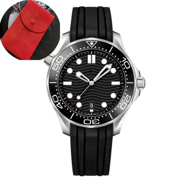 

Men watches high quality Sea 300m AAA 42mm orologio uomo Sapphire Glass Rubber 2813 Automatic Mechanical Jason007 Master man watch designer with box luxury watch