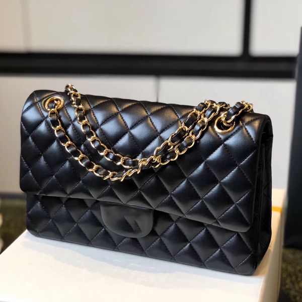 

10A Mirror Quality Exquisite Classic Lattice Design Shoulder Bag Large Capacity High Quality Lambskin Crossbody Bags Everyday Capacity Handbag, Dark grey
