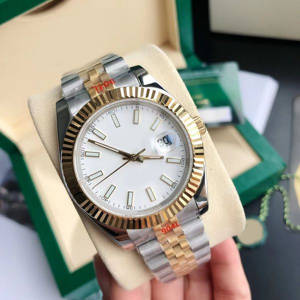 

luxury mens watch 41MM womens 36MM watches high quality stainless steel strap designer womens watch sapphire glass automatic mechanical movement montre watch, Nude