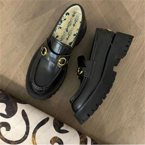 

Fashion Loafers Designer Dress Shoes women Leather Lug sole Loafer stars Bee embroidere sneakers luxury Casual shoe Moccasins womens trainers, Black