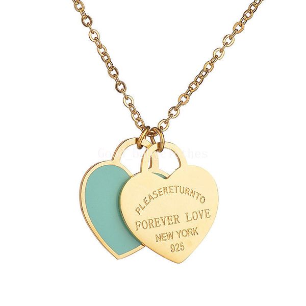 

designer necklace tiff necklace gold heart necklace luxury jewelry designer necklace Valentine Day gift jewelry accessories