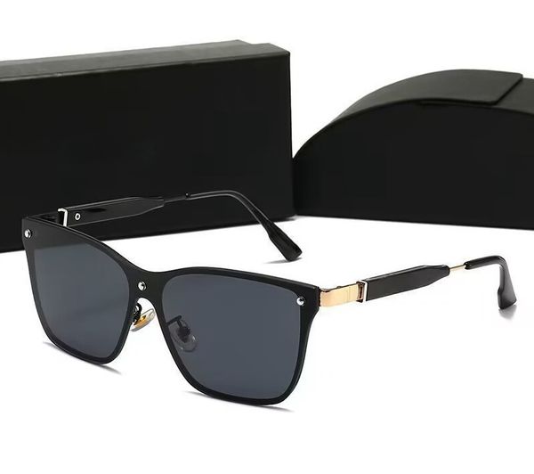 

2023 Brand design Sunglasses women men designer Good Quality Fashion metal Oversized sun glasses vintage female male UV400 TRFJDTI