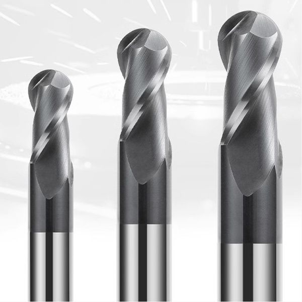 

CNC machining of ball end milling cutters for tungsten steel 2F ball carbide end mills/Ask customer service for specific prices