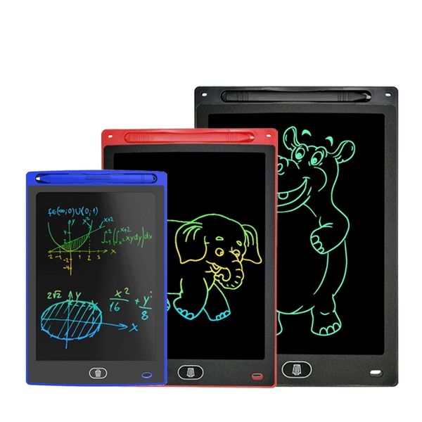 8.8 inch LCD Writing Tablet Drawing Board Blackboard Handwriting Pads Gift for Adults Kids Paperless Notepad Tablets Memos Green or color handwriting With Pen