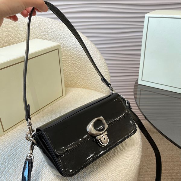 

Tabby Designer Girls Womens Large Capacity Shoulder Bags Top Quality Tote Solid Color leather Fashion Bag, Khaki