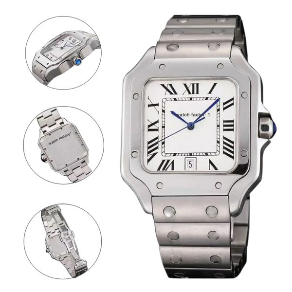 

Watch Designer Watch Couple 2813 Mechanical Automatic 904 Stainless Steel Sapphire Waterproof 35mm40mm Mens Watch, 99
