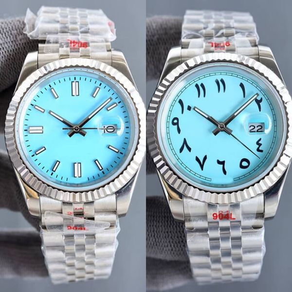 

Men's Luxury Watch 41mm/36mm Women's Watch Round dial 904L stainless steel sapphire waterproof automatic mechanical watch Montre de Luxe Watch Factory, 17