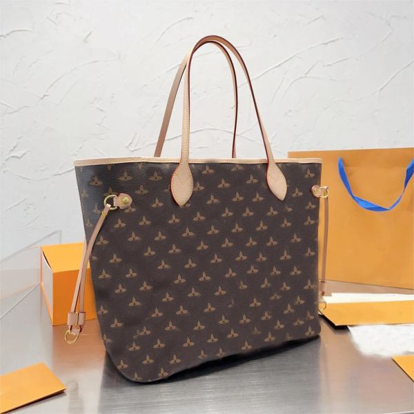 

2 Pcs Classic Tote Bag Ladies Fashion Letter Shopping Bags Casual Composite Bag Internal Interval Large Capacity Handbags Multi Occasion Use, L1