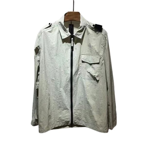 

Spring Mens Jacket Designer Jacket Casual Student Outdoor Windproof Lightweight Thin Jacket Topstoney Luxury Brand Zipper Pocket Jacket Top Coat, Black