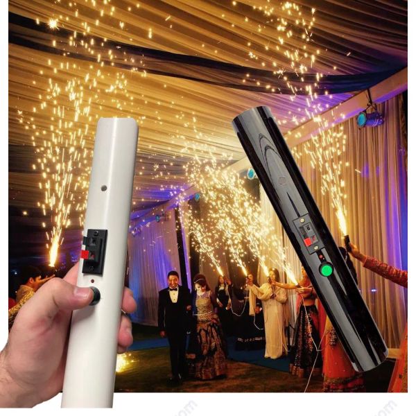 

Other Event Supplies Hand Held Cold Pyro Shooter Ignition hine Reusable Firewor Fountain Portable Firing System Wedding Stage Party Dj Mariage 230803