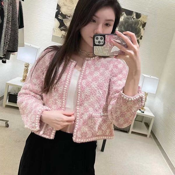 

Knits Women's s Xiaoxiangfeng Mingyuan Pink Green Plaid Knitted Round Neck Glass Yarn Short Handmade Rope Weaving Thick Flower Mud Cardigan Coat 9SO0, Green (suspender skirt)