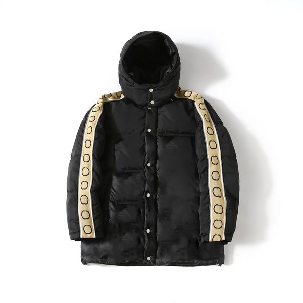 

G Puffer Jacket Winter Jacket Couples Model Down Jackets Classic Jackets With Removable Hood Warm Padded Windbreaker, G1