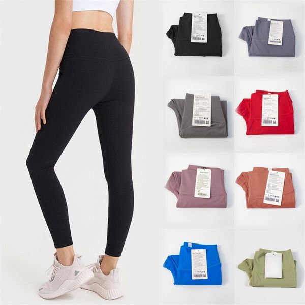 

LL Yoga Leggings Pants Women Shorts Cropped Pants Outfits Lady Sports Ladies Pants Exercise Fitness Wear Girls Running Leggings Gym Slim Fit Align Pants, Colour-6