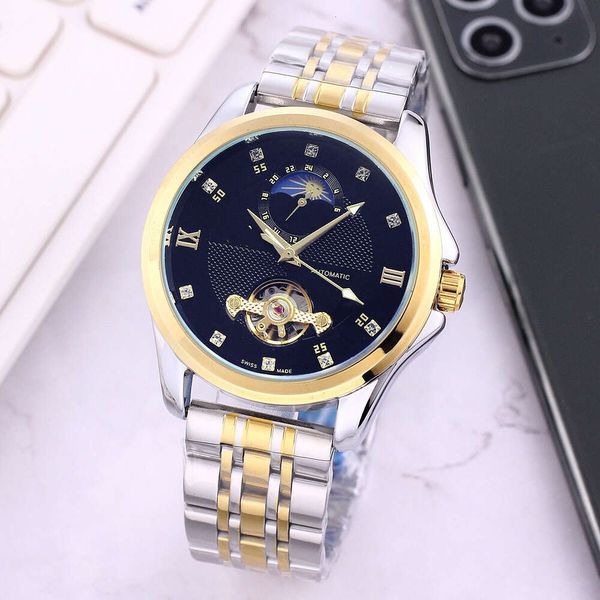 

Top quality OMG Watches Luxury Designer Watch for men and women Men's watch Oujiatuo Flywheel watches Fully Automatic Mechanical Steel Band Business Men's Watch