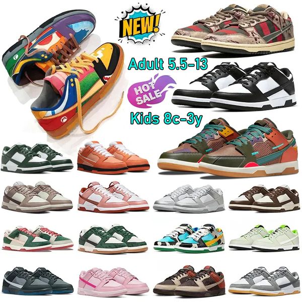 

panda running shoes mens trainers kids womens designer low shoes The Powerpuff Girls UNC grey fog rose whisper syracuse olive GAI women men sports sneakers, Color #16