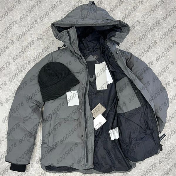 

Top Quality Plus Size Outerwear Coats Winter Popular Outdoor Heritage Parka Men Down Parkas Jackets Puffer Jacket Designer Hommes Overcoat Black Badge Copys, Ivory - red badge