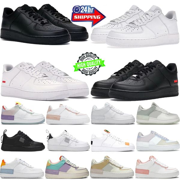 

Casual one for af1 high running shoes men women white black low panda unc designer sneakers outdoor sports mens trainers causal womens, Sku_3(3)