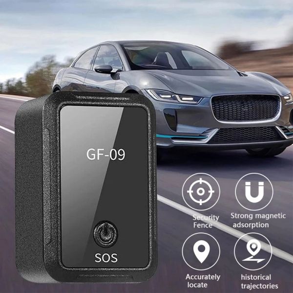 

GF09 Mini GPS Tracker Car Anti-Theft Device Locator Voice Recording Vehicle Tracker APP Download Anti-lost for Child Pet Cat Dog