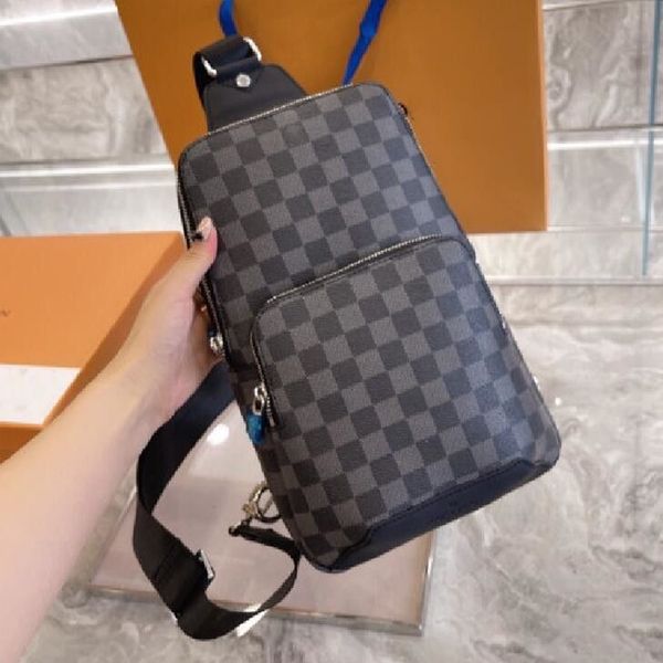 

Designer Bag Men Shoulder Bag Women Classic Letter Crossbody Bags Internal Spacing Daily Capacity Waist Bags Convenient Multi Function, 1-black flower