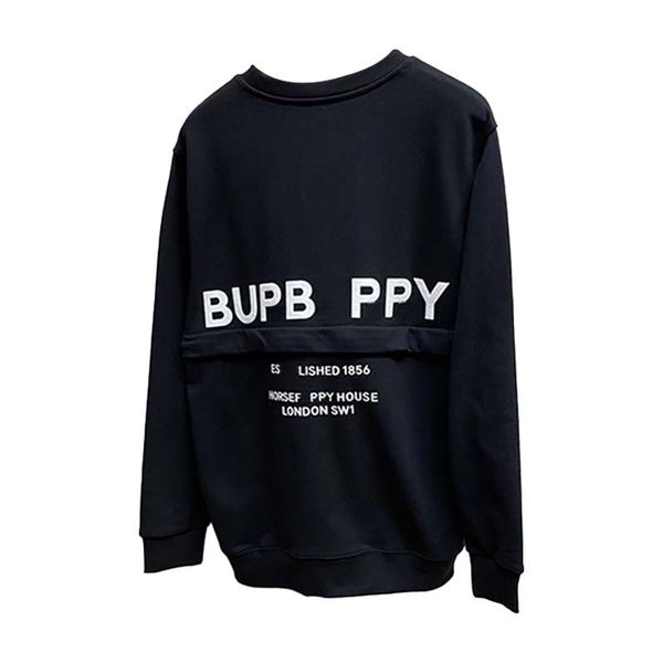 

Designer Sweatshirts Men' BUR Cool Cartoon Pattern Pullover Luxury Brand Casual Letter Print Long Sleeve Women' Casual Hoodie, C1