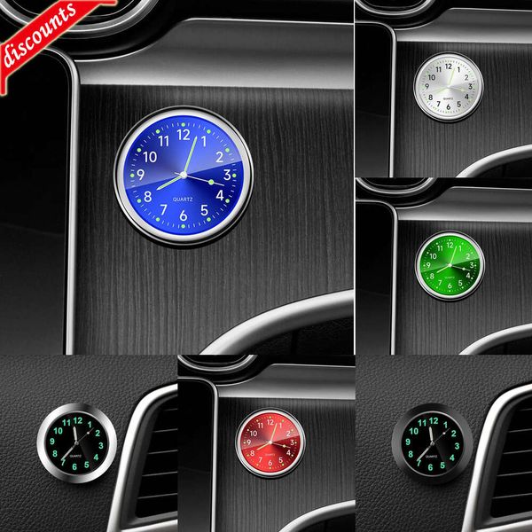 

Auto New Other Electronics Car Clock Luminous Automobiles Internal Stick-On Mini Digital Watch Mechanics Quartz Clocks Auto Ornament Car Accessories mobiles s