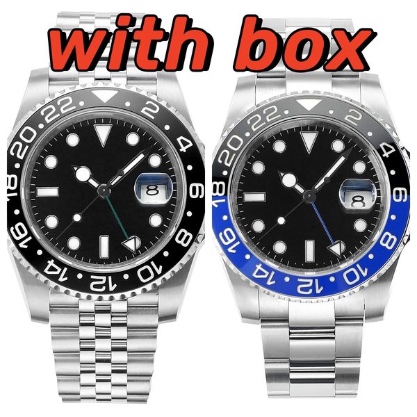 

Luxury men's watch 40mm 904L stainless steel strap watch luminous sapphire mirror waterproof watch Montre de Luxe Jason 007 gift box