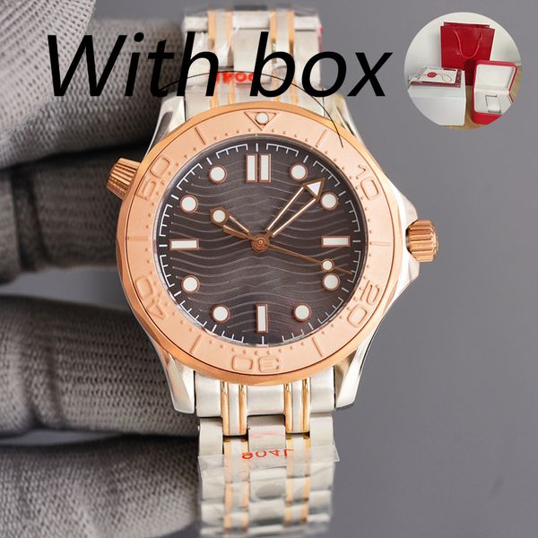 

Luxury Men's Watch 42mm Black Ceramic Ring Stainless Steel 904L Designer Men's Watch Automatic Mechanical Movement Watch Sapphire Waterproof Montre Luxe