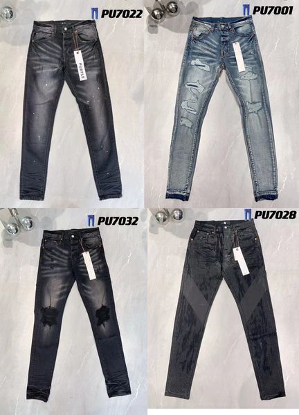 

purple jeans designer jeans men black jeans men jeans mens jeans desig colors pants Long hippop Sticker Embroidery Slim Denim Straight streetwear pants