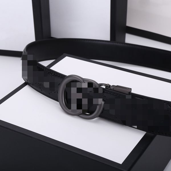 

Luxury Designer Belt for Women Genuine Leather Cowhide Width 3cm Men Designers Belts Bronze Buckle Silver Womens Waistband Cintura, 17