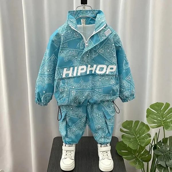 

Clothing Sets S Spring Summer New Boys And Girls Handsome Long Sleeved Woolen Pants Piece Set For Children Y 60c7, Green