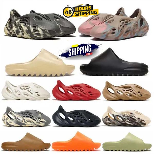 

Designer Men Woman Slider Slippers Mineral Blue Onyx Pure Sandals Ochre Bone Resin Clog Desert Ararat Slides Shoe Size 36-47