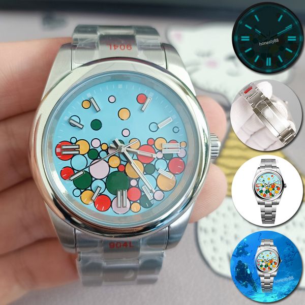 

41mm 36mm Watch NO DATE Luminous Men Orologio Mens Luxury Designer 904L steel Watches Automatic Movement Mechanical Montre de luxe Master Watch Wristwatches