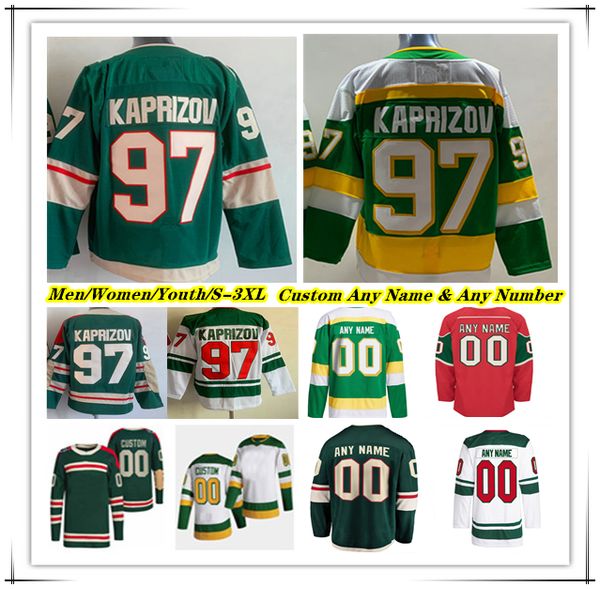 

Kirill Kaprizov Minnesota Hockey Jersey Marc-Andre Fleury Mats Zuccarello Joel Eriksson Ek Matt Boldy Brandon Duhaime Brock Faber Marco Rossi Ryan Hartman Foligno, Red