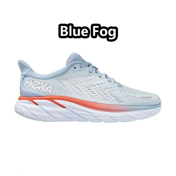 

One Bondi 8 Running Shoes Womens Sneakers Clifton 9 Men White Mens Women Trainers Runnners 36-45, Red