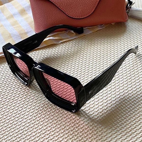 

Acetate diving mask sunglasses Paula Ibiza dive Designer Ladies Men Square sunglasses Fashionable trendy outdoor glasses LW40064 40064 FSGN